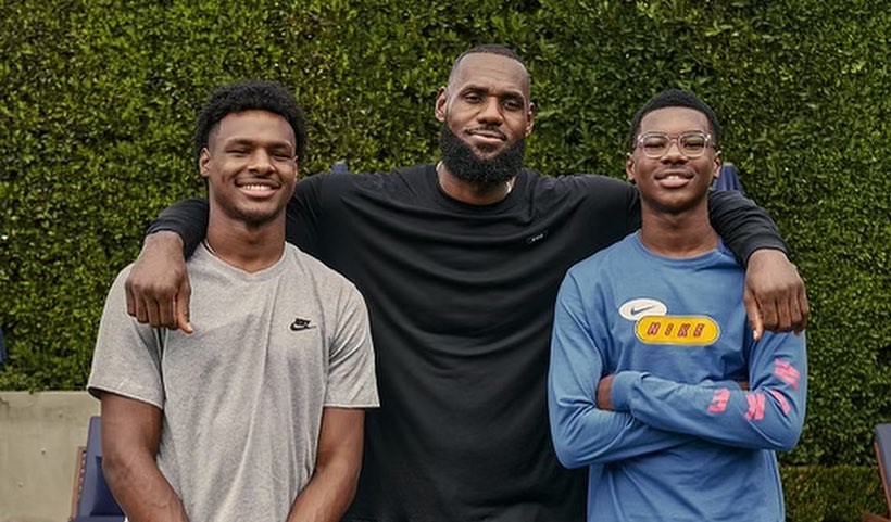 Lebron James Shares Update After Year Old Son Bronny James Suffers