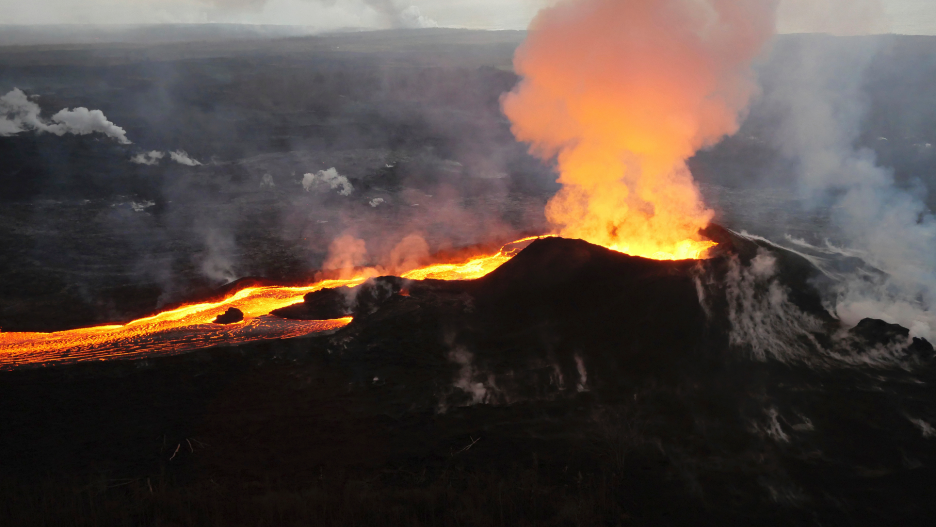 most recent volcano eruption 2018