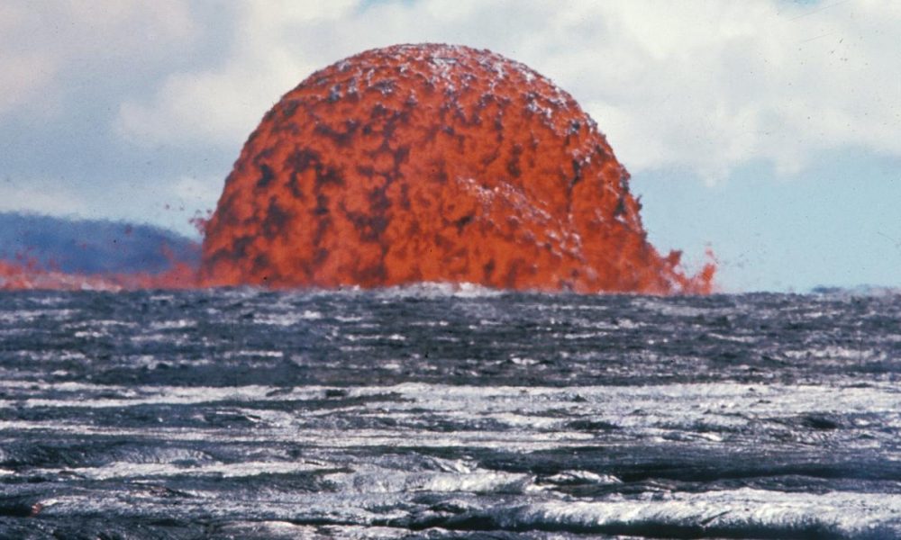 Scientists Share Rare Photo Of 65 Foot Tall Lava Dome In Hawaii, And It