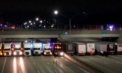 No One Knows Why 13 Truck Drivers Blocked The Highway, When They Found Out Why Tears Flow