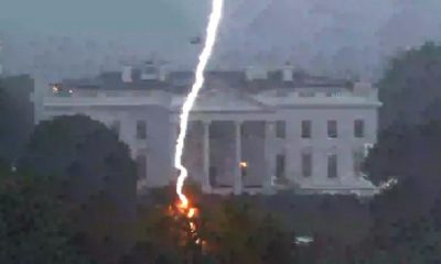 Massive Lightning Strike Hits Just Outside White House, Killing at Least 3 People