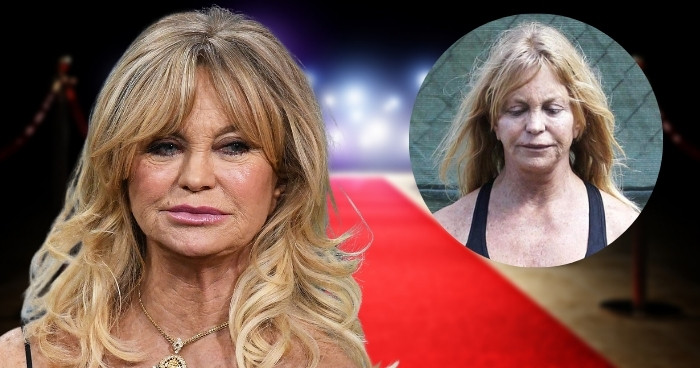 In Order To Reveal Her True Appearance Goldie Hawn Takes Off Her Makeup 3439