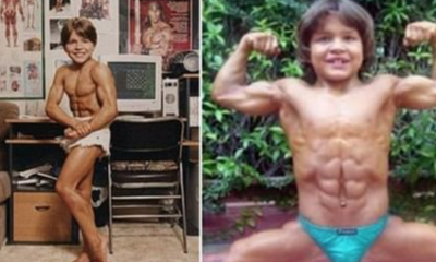 Remember "Little Hercules" The Strongest Boy In The World? How He Looks Now Will Surprise You