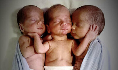 Mother Rushes To Emergency Room To Deliver Triplets: Then Nurses Look Closer At Their Faces And Freeze