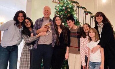 The Willis Family, Made Up Of His Current Wife, Ex-wife Demi Moore And Their Five Daughters, Got Ahead Of The Holiday Festivities