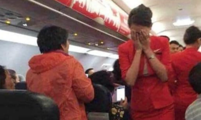 A Girl On The Plane Was Saved By A Flight Attendant