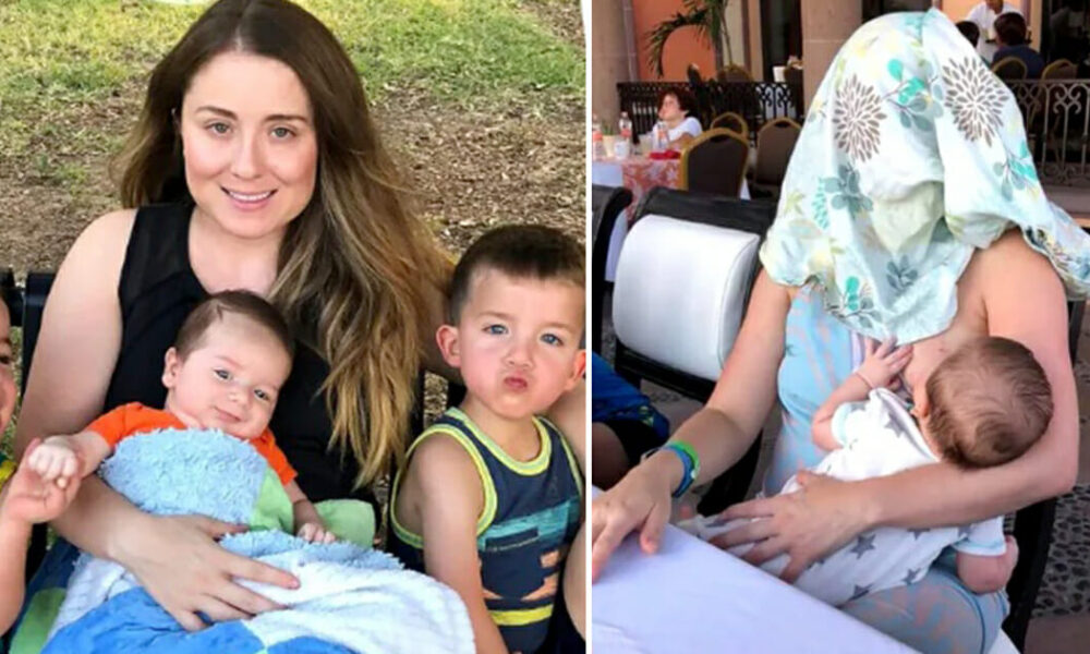 Mom Asked To Cover Herself Up When She Breastfeeds, But Wait Till You