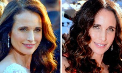 To Those Who Say Andie MacDowell's Gray Hair Makes Her Look Old, She Has A Perfect Response