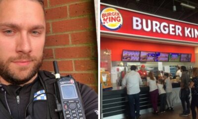 Woman Shames Cop For Eating On Duty, So He Hit Her With The Perfect Response