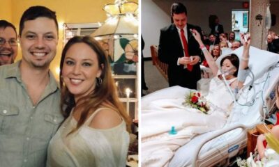 Woman With Cancer Gets Married In Hospital – 18 Hours After, Husband Looks Into Her Eyes And Breaks Down