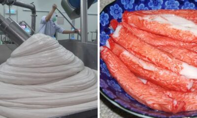 People Disgusted After Seeing How Crabsticks Are Made And They Never Want To Eat Them Again