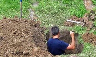 A Man Started Digging Holes In The Backyard – When The Neighbors Noticed What He Was Up To, They Called The Police Immediately