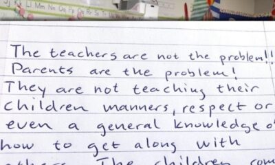 Retired Teacher’s Letter To Parents Is Being Applauded By Thousands