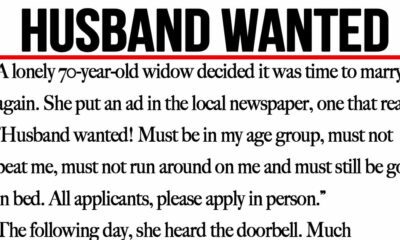 70-Year-Old Widow Posts Newspaper Advert Looking For New Husband That Went Viral