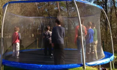 Boys On Trampoline Suddenly Freeze, Then Mother Hears Unmistakable Sound