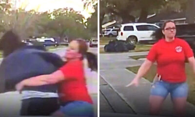 Police Dash Cam Caught Mother Tackle Suspect Accused Of Peeking In Daughter’s Bedroom