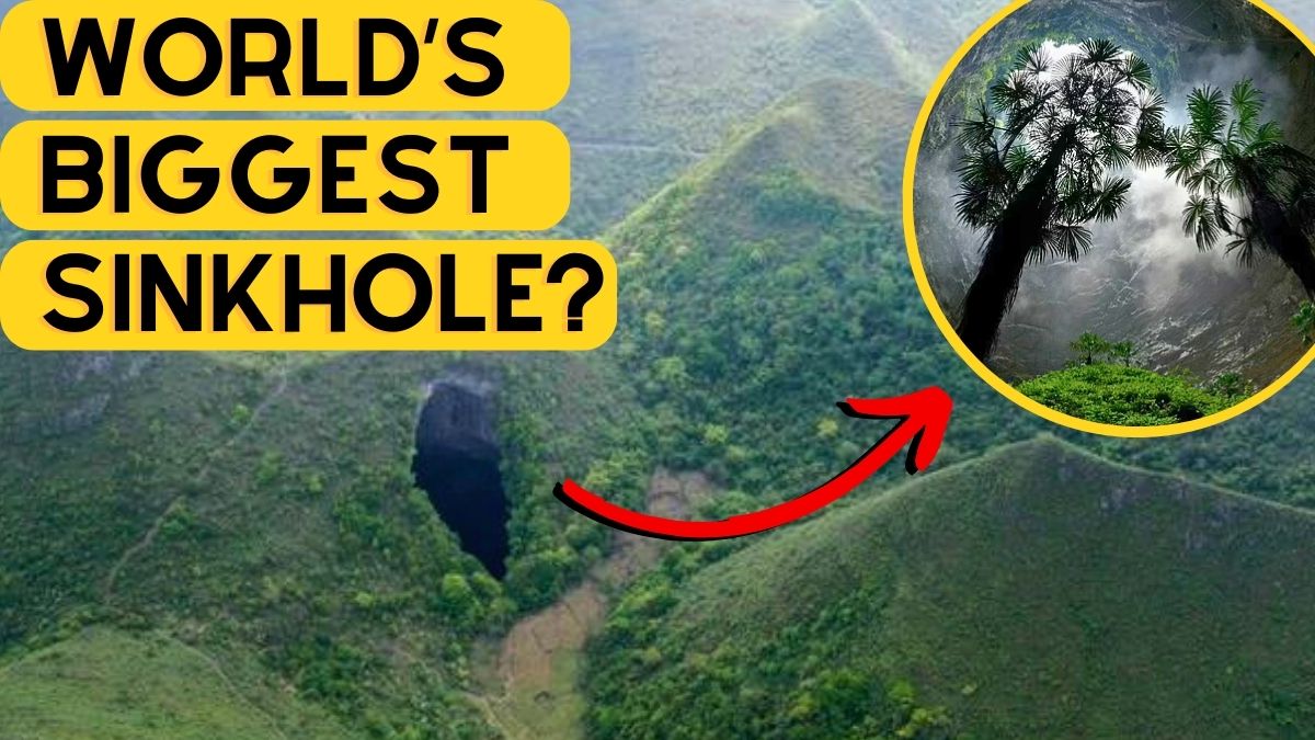 Scientists Discovered A Sinkhole 630 Feet Underground In China Known As ...