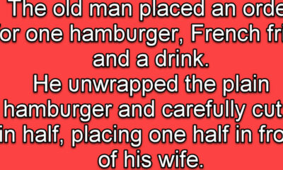 Old Man Orders A Single Hamburger - Hilarious Story