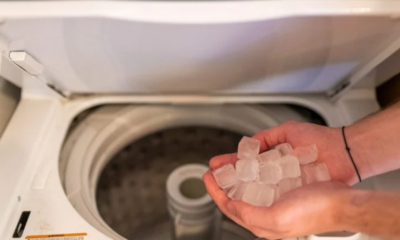 Drop 3 Ice Cubes Into The Washing Machine You Can’t Imagine What Happens To Your Laundry