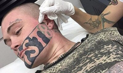 Unemployed Dad With Disturbing Face Tattoo Begs For Job On Facebook