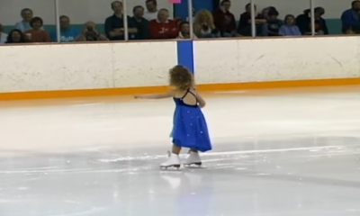 Watch This Adorable Little Girl’s Impressive Ice Skating Moves