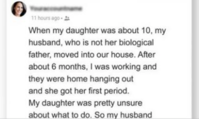 My 10-Year-Old Daughter Had Her First Period While I Was At Work. When I Came Home I Was Shocked