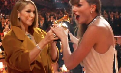 People Noticed Strange Detail In Taylor Swift's Interaction With Céline Dion During Her Rare Appearance At The Grammys