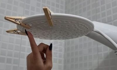 If Your Partner Leaves A Clothespin On Your Shower Head, Here's What It Means