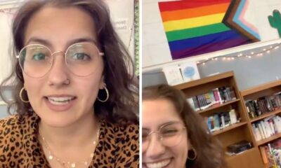 Teacher Mocks U.S. Flag And Removes It From Classroom - Makes Kids Pledge Allegiance To Pride Flag