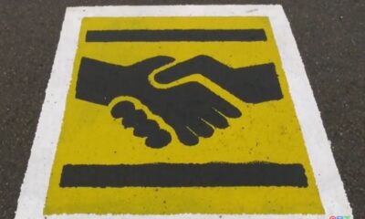 Here’s What A Handshake Symbol On A Parking Space Means