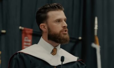 NFL Player Faces Backlash For Controversial Commencement Speech At Small Catholic College