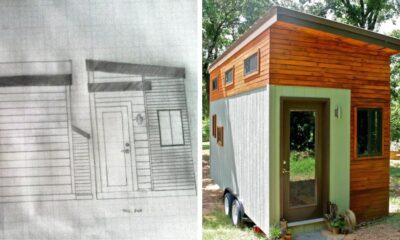 College Student Build A Tiny House For Less Than 15,000$, But Wait Till You See It Inside... WOW