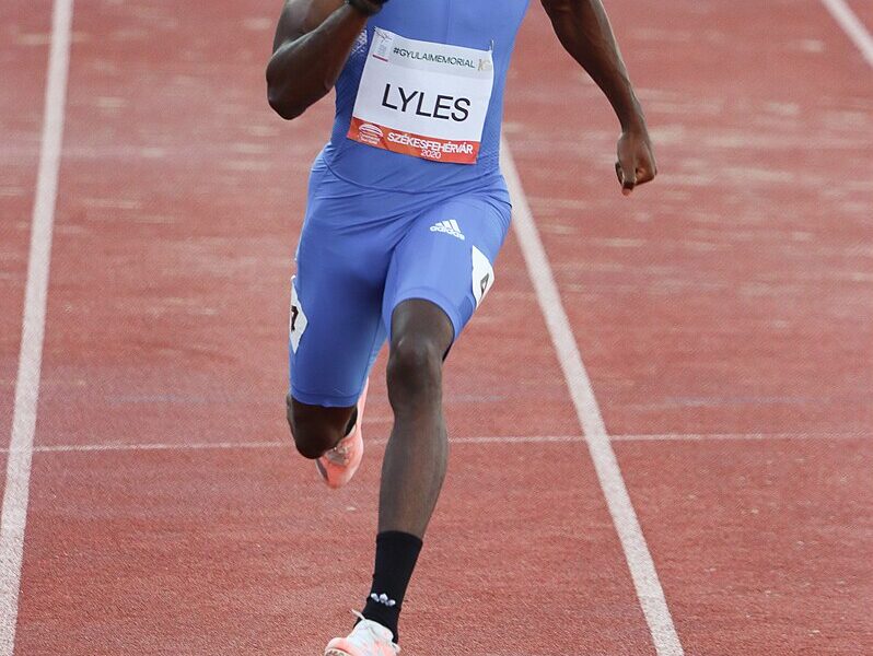 This Is Why Noah Lyles Won a Gold Medal Even Though His Rival Crossed