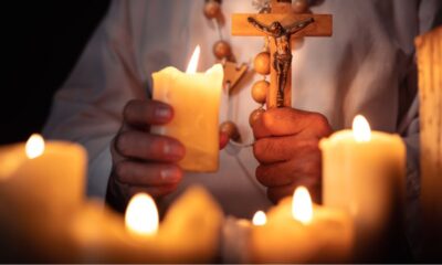 The Priest Offers To Light A Candle For Her - 5 Years Later Someone Taps On The Door