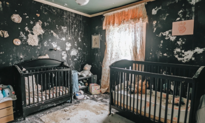 When I Got Home From Giving Birth, My Baby's Room Had Been Destroyed And Painted Black