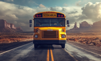 I Saw A Kid On The School Bus Hit The Back Window And Yelled For Help