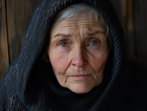 Boy Decks Out An Old Lady's House For Halloween To Make Her Feel Like
