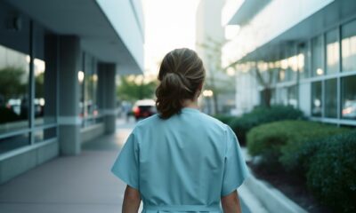 Miss America Contestant Walks Out On Stage In Nurse Scrubs. What About When She Looks Up? My Heart Skipped A Beat