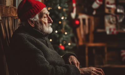 Kids Ignore Old Dad’s Christmas Invitation, Only 7-Year-Old Grandson Shows Up