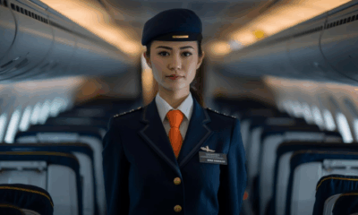 Flight Attendant Explains The Secret Behind That Black Triangle On Certain Plane Seats