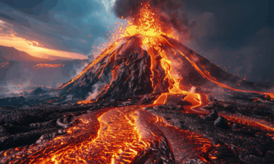 Mount Rainier's Glacier-Capped Peak Poses Lahar
