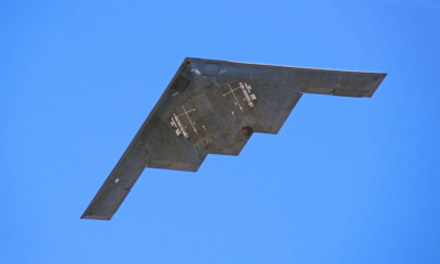 $2.1 Billion Stealth Bomber Built With Radar‑Absorbing Material