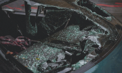 Mysterious Face Appears In Crash Photo