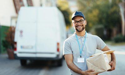 A Delivery Driver Wrote Four Words On A Piece Of Cardboard And Held It To Our Ring Camera